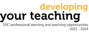 logo for Developing Your Teaching DSC opportunities